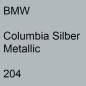 Preview: BMW, Columbia Silber Metallic, 204.